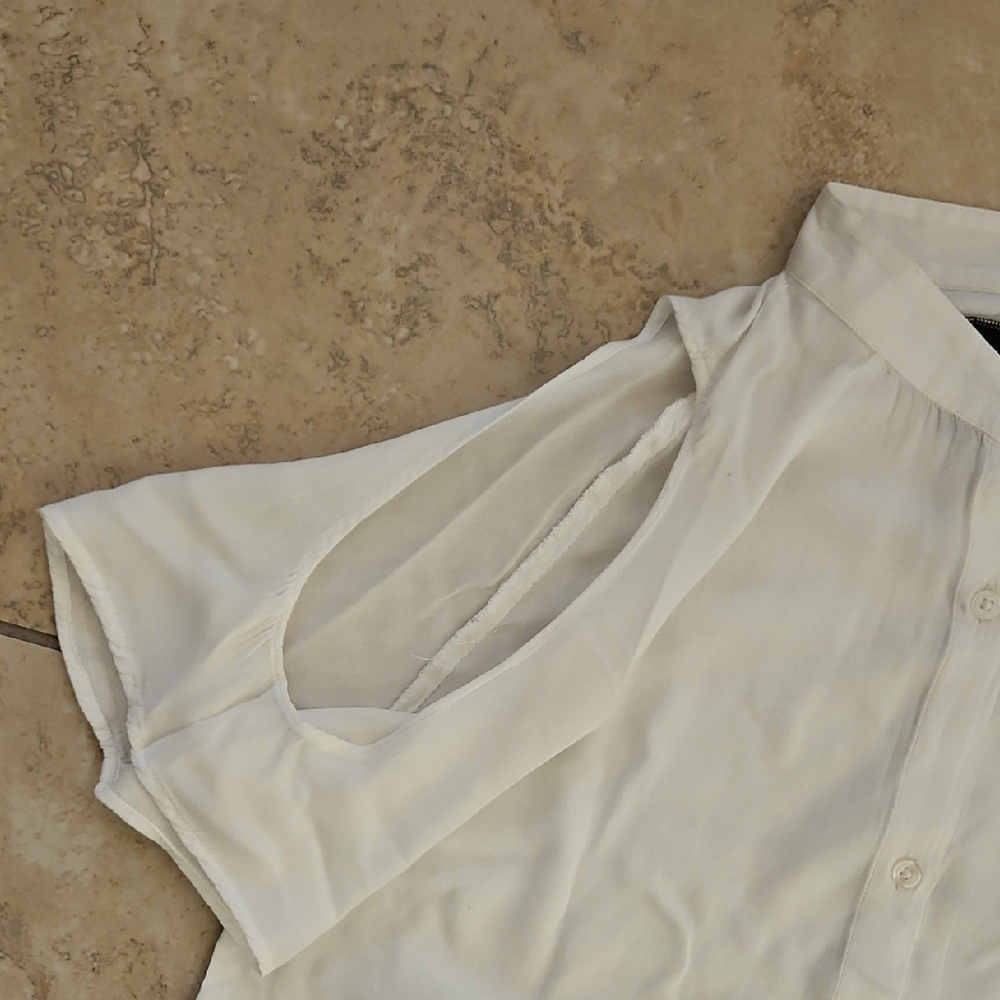 Rails White Button Down Shirt - image 2